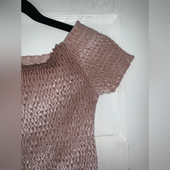 Urban outfitters light before dark rose gold cropped top‎ size medium - Picture 9 of 9